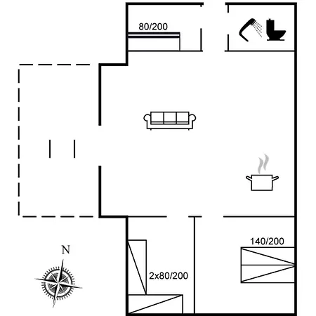 Ajla - 500m From The Sea By Interhome Feriehus *